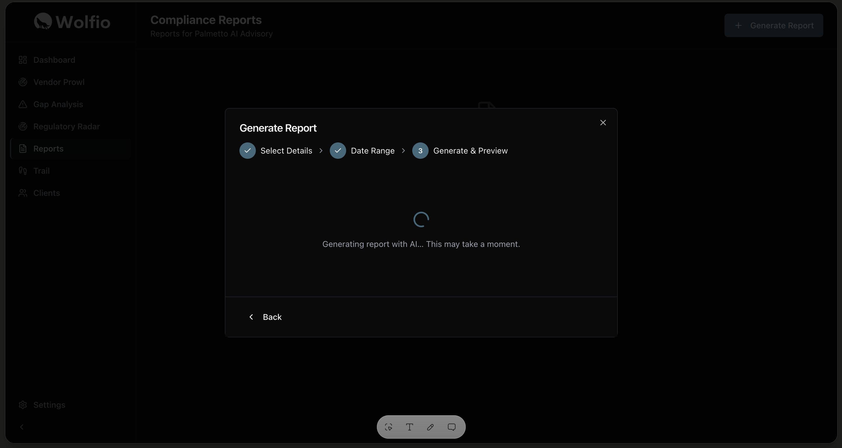 Wolfio — wolfio.app/reports